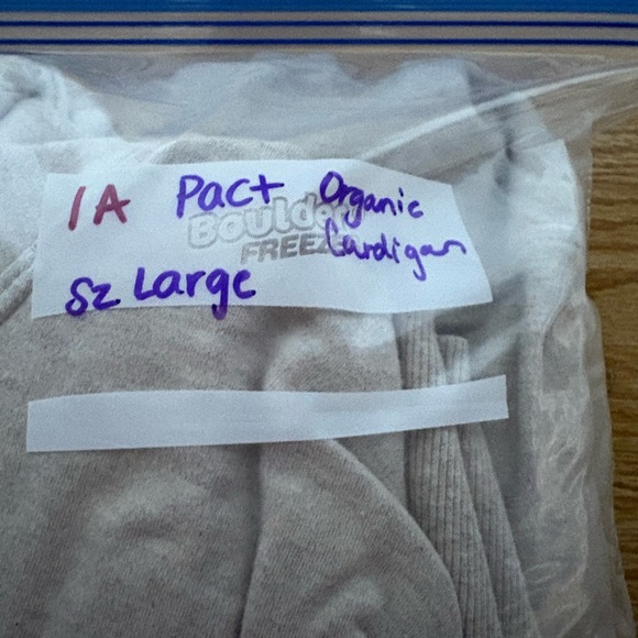 Pact Women's Beige Open-Front Cardigan - Picture 10 of 11